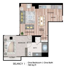 Delancy 1 01-311 floor plan